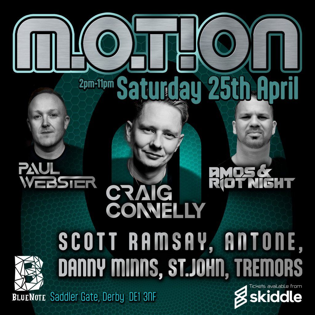 Motion - The Midlands Trance Festival No4, 25 April | Event in Derby | AllEvents