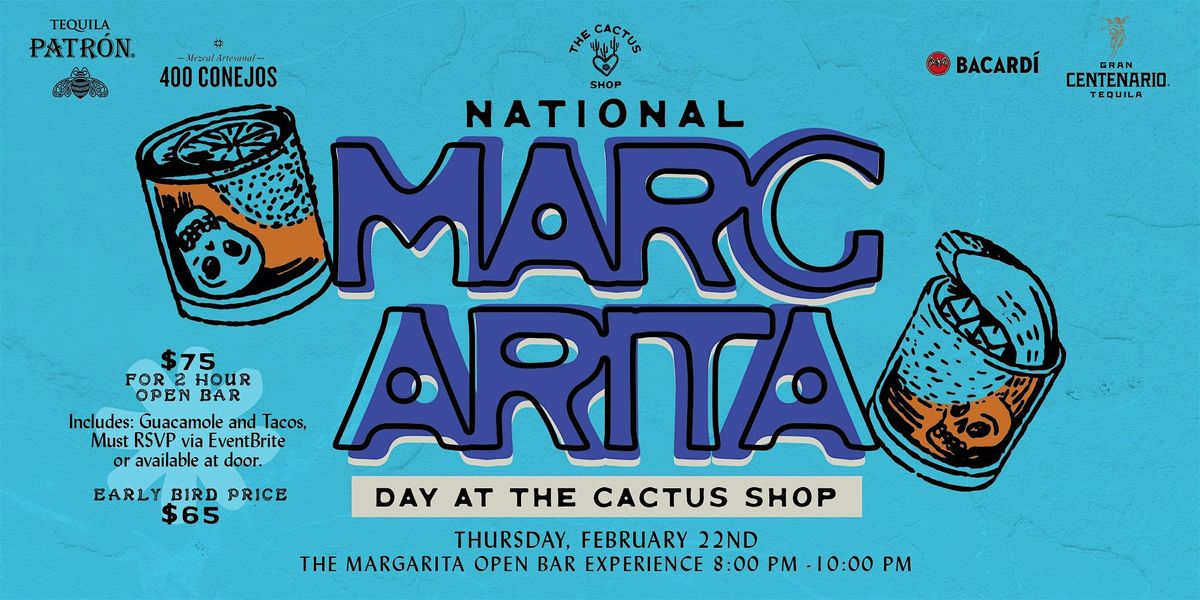 National Margarita Day at The Cactus Shop, The Cactus Shop, Brooklyn