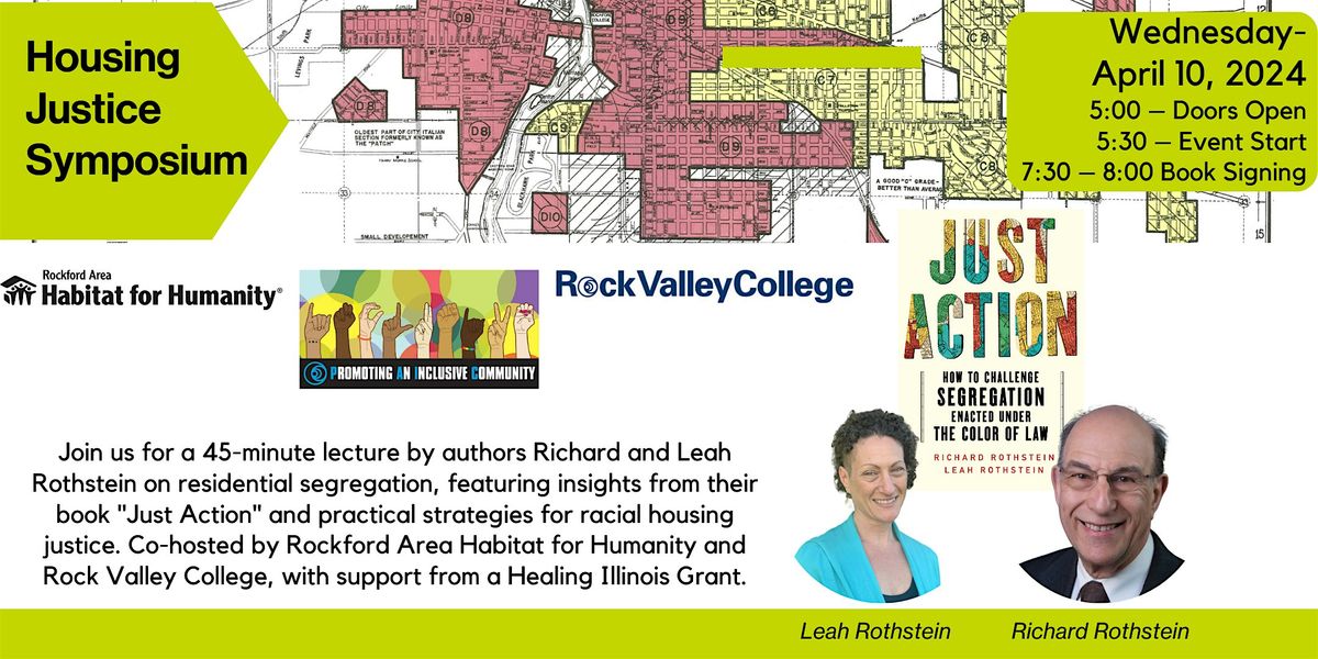 Housing Justice Symposium with Richard Rothstein and Leah Rothstein ...