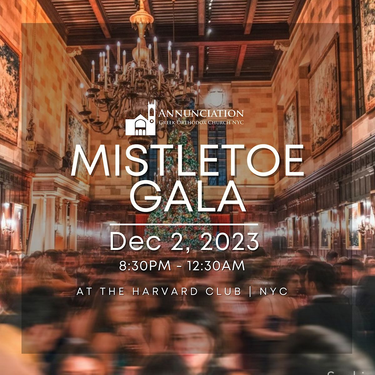 Annunciation Mistletoe Gala 2023, Harvard Club of New York City