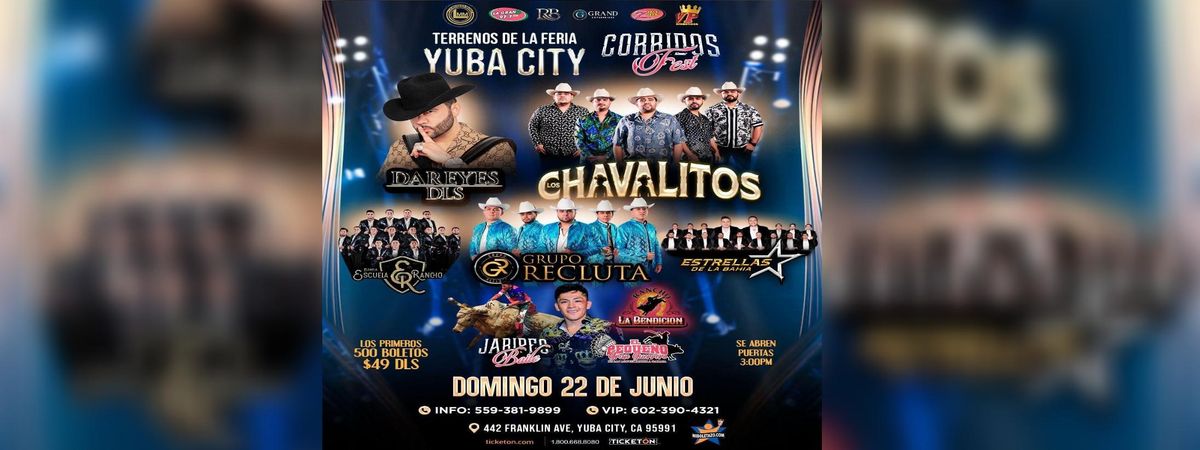 GRUPO RECLUTA, LOS CHAVALITOS, & MAS, 22 June | Event in Yuba City | AllEvents