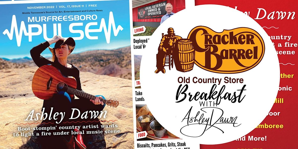 MEET, GREET & EAT with Ashley Dawn at Cracker Barrel!, Cracker Barrel