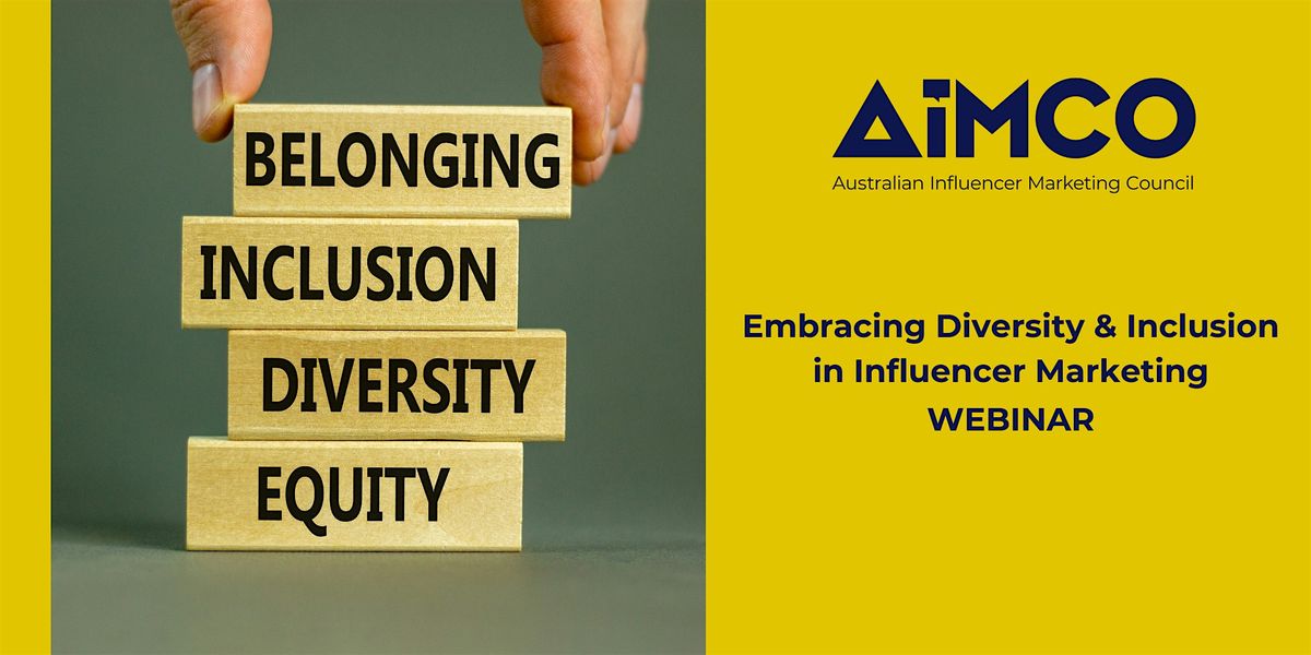 Embracing Diversity and Inclusion in Influencer Marketing Webinar ...