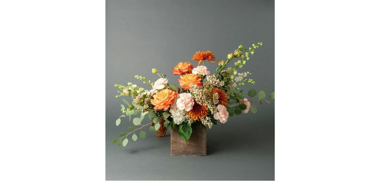 Fletcher Bay, Bainbridge (Winslow Location) Summer Floral Centerpiece