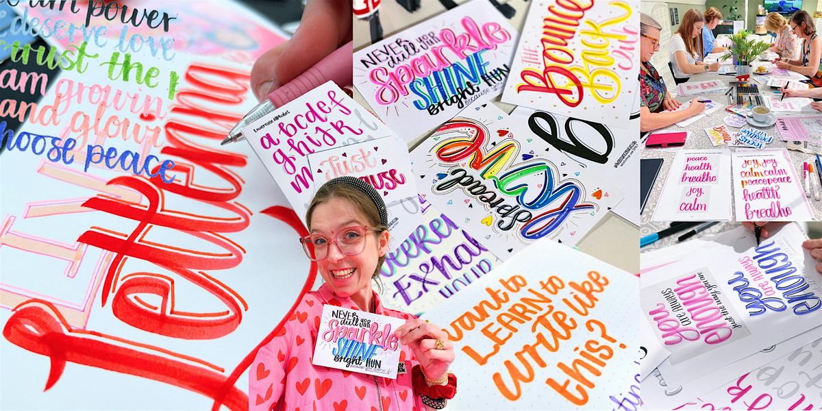 Mantra & Munch - Hand Lettering Taster Workshop