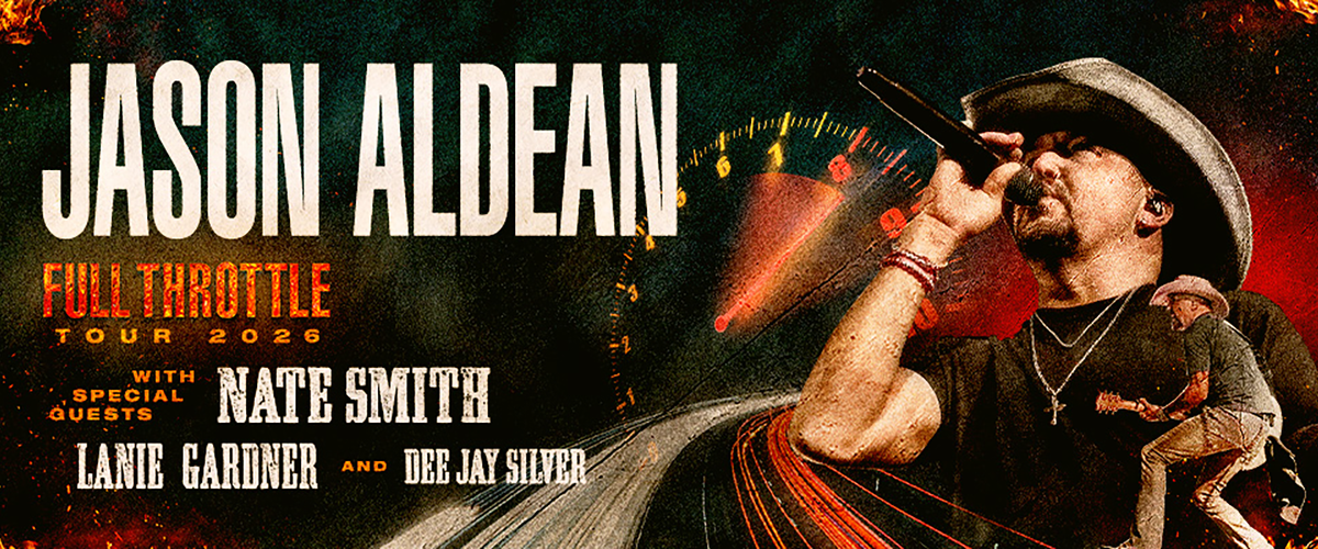 Jason Aldean with Nate Smith, Lanie Gardner and Dee Jay Silver, 1 February | Event in Atlantic City | AllEvents