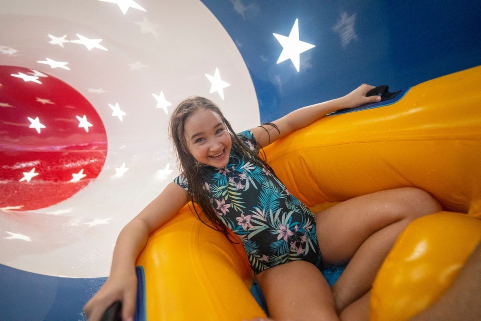 July 4th at Splashway, Splashway Waterpark & Campground, Sheridan, July