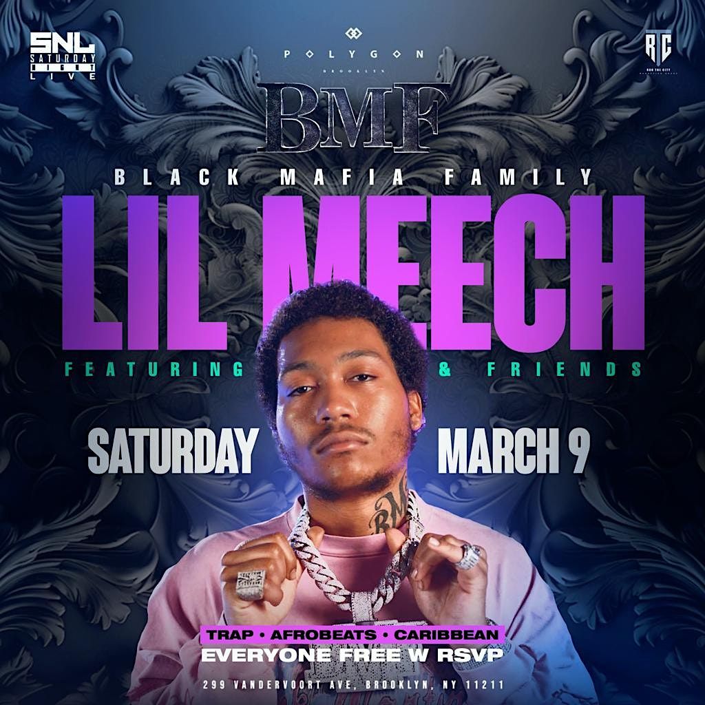 Lil Meech & Friends of BMF invade Polygon in Brooklyn Free entry with