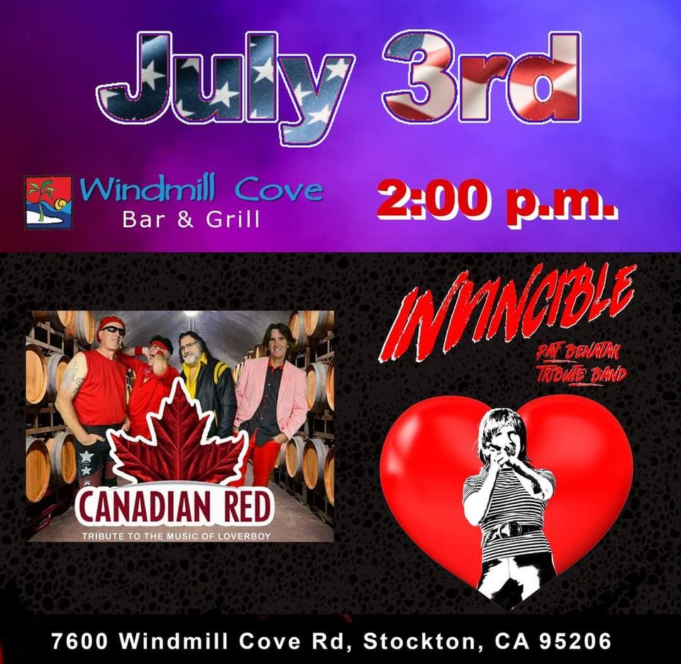 Invincible & Canadian Red at the Cove! , Windmill Cove Bar and Grill