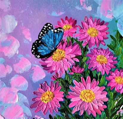 Butterfly Sip & Paint, Phearless Art Studio, Moreno Valley, 21 April