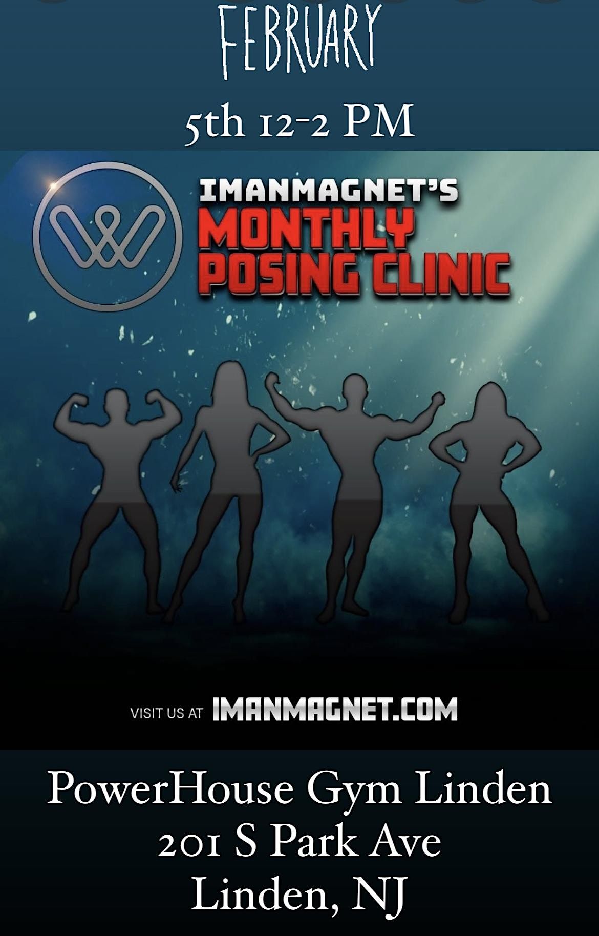 Posing CliniC, Powerhouse Gym Linden, February 5 2023 AllEvents.in