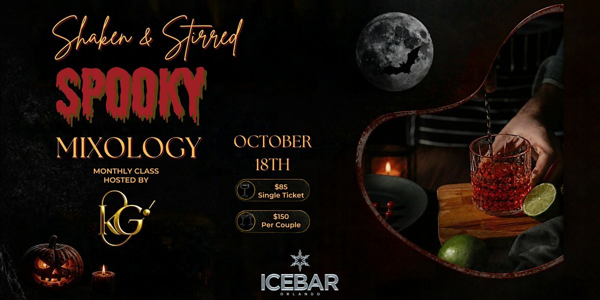 Spooky Mixology Class