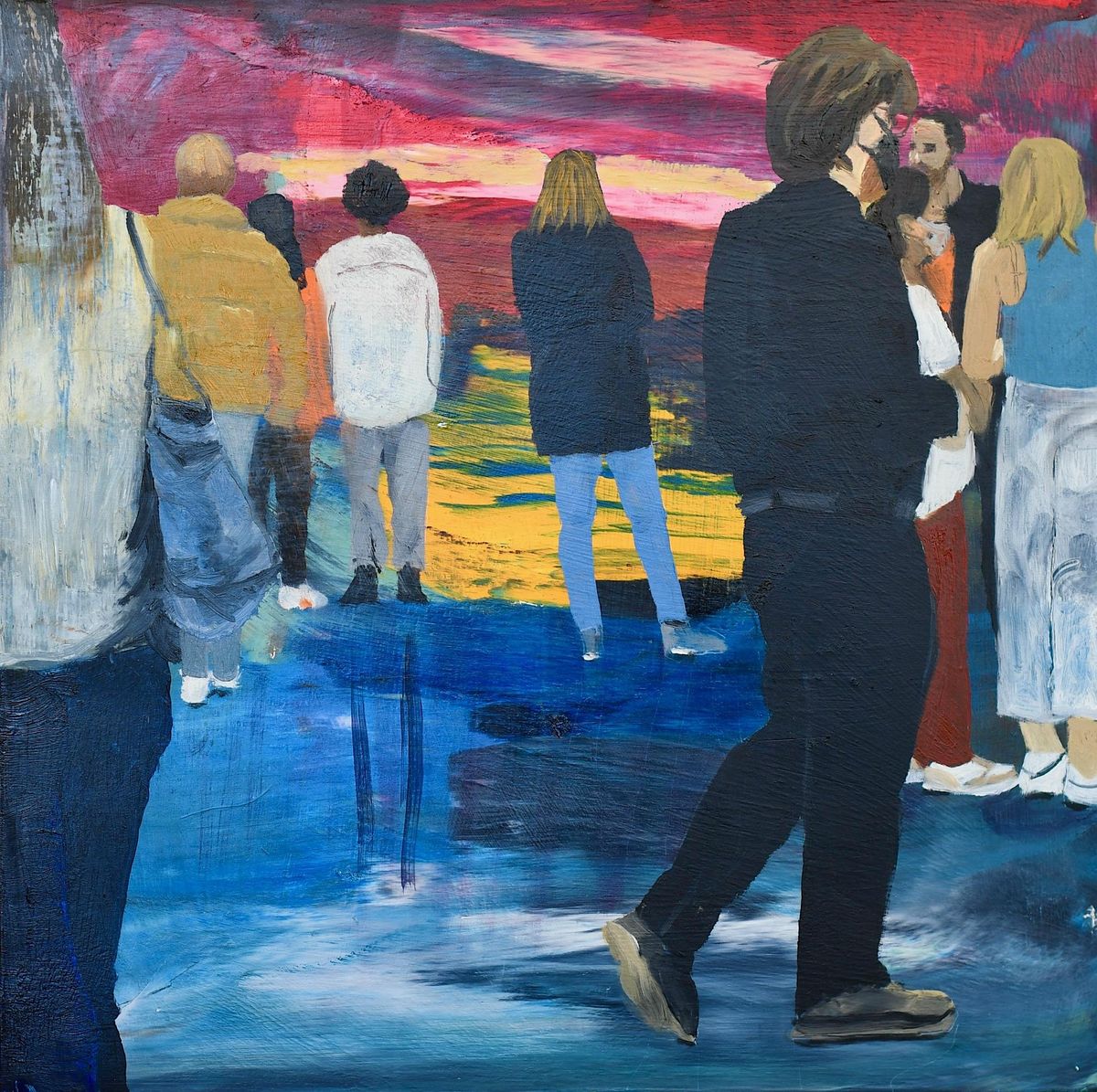 What’s Going On? Contemplative Paintings with Joan Hanley, Manninen