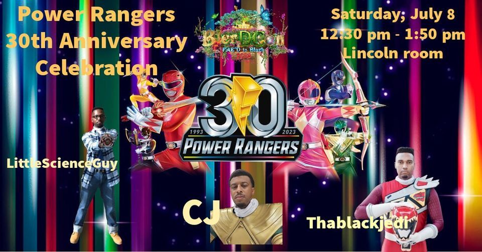 Panel: Power Rangers 30th Anniversary Celebration, Hyatt Regency ...