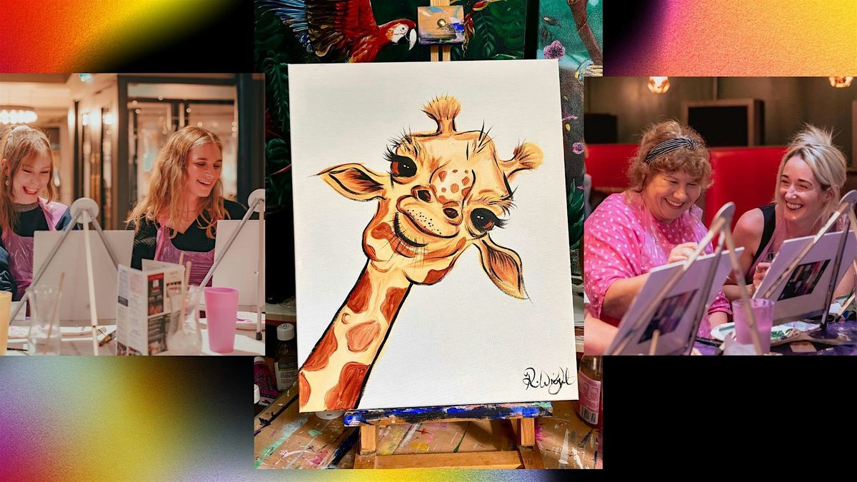 Pub Painting - Tabard, Rotherham - paint the Giraffe, Tabard ...
