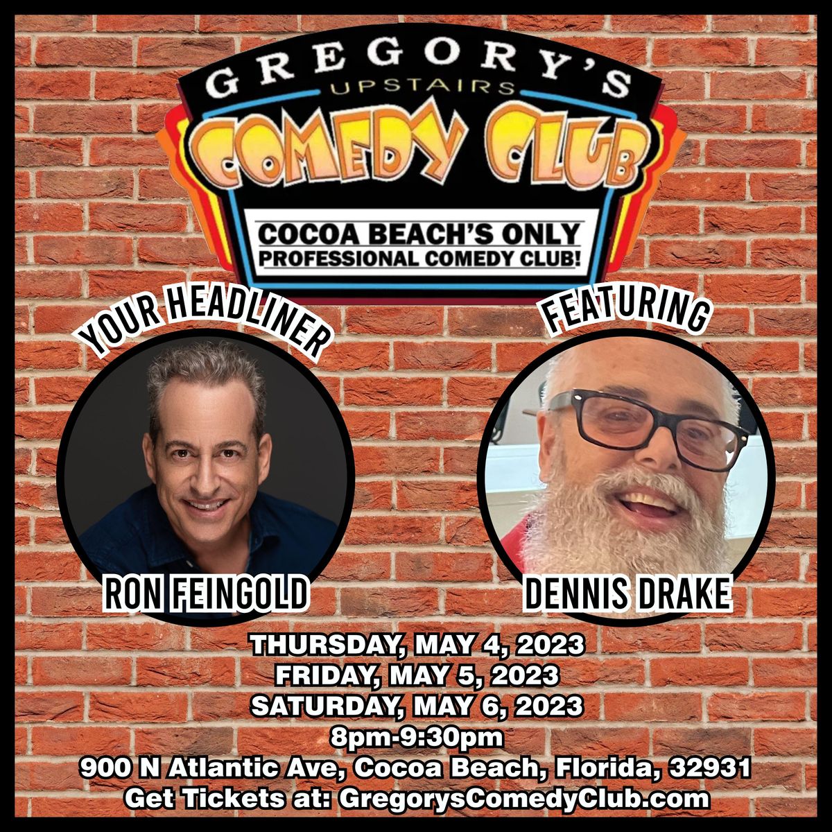 Gregorys Upstairs Comedy Room Friday Show 8pm Gregory s Upstairs