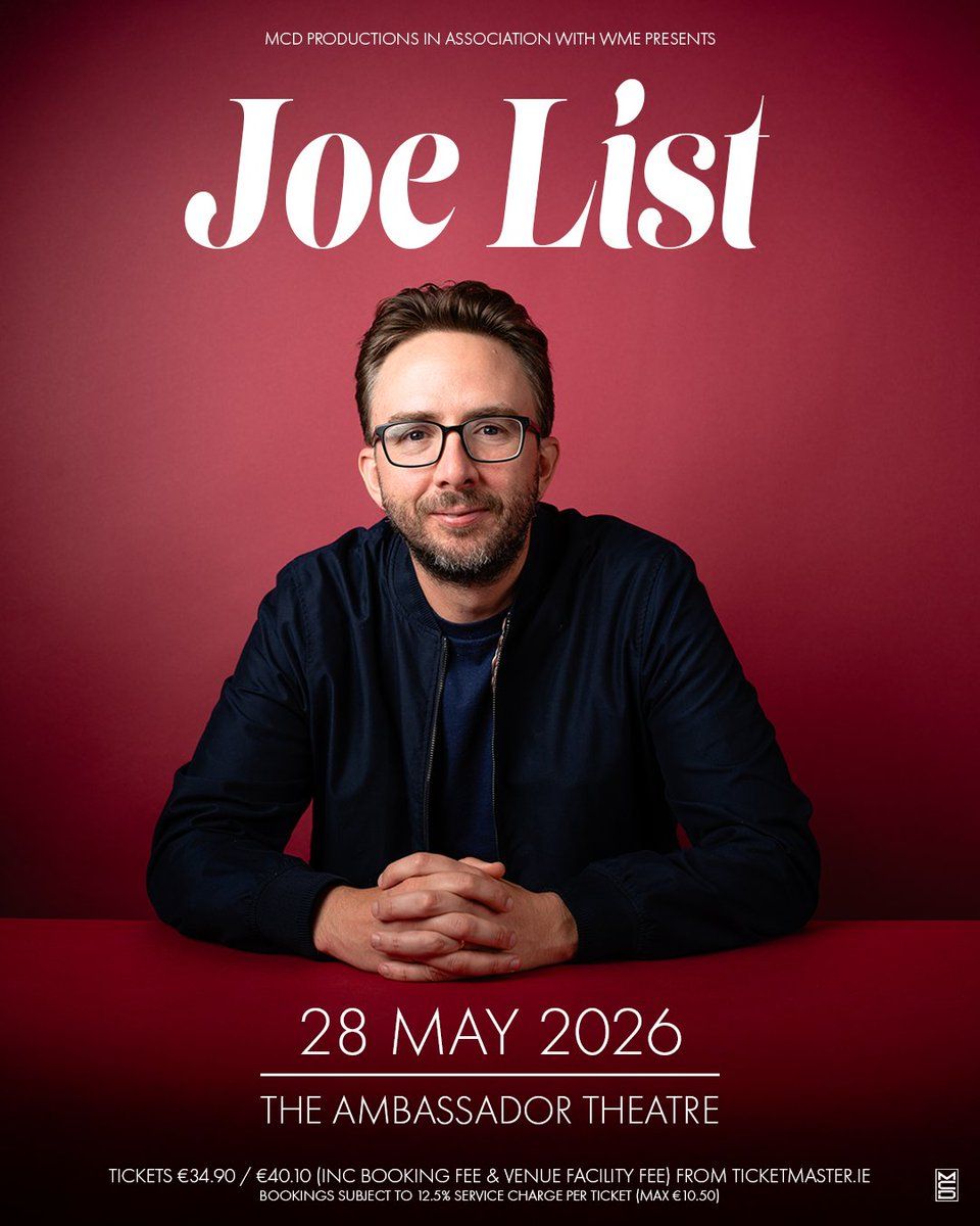 Joe List, 4 February | Event in Morris Plains | AllEvents