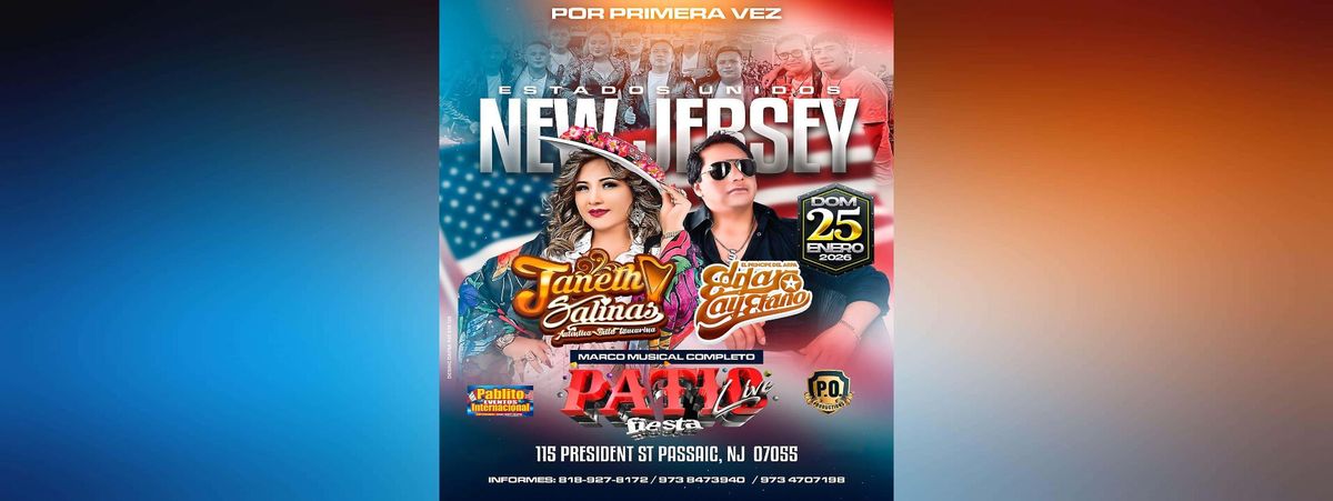 JANETH SALINAS Y EDGAR CAYETANO, 25 January | Event in Passaic | AllEvents