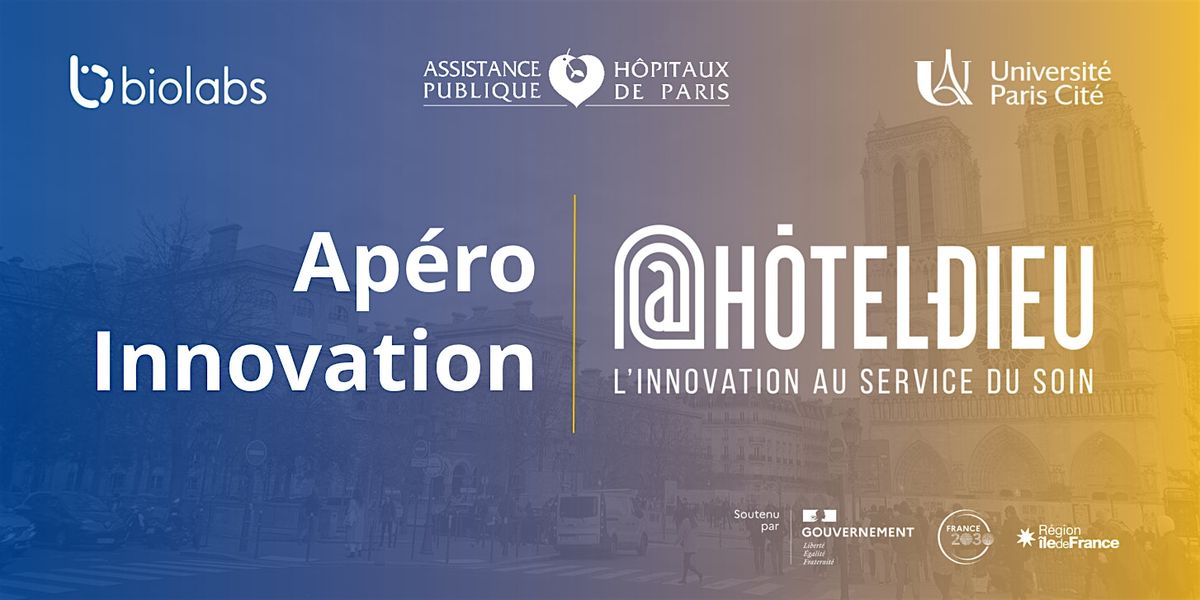 Apéro Innovation @Hôtel-Dieu [Chatbots dans le soin], 4 December | Event in Paris | AllEvents