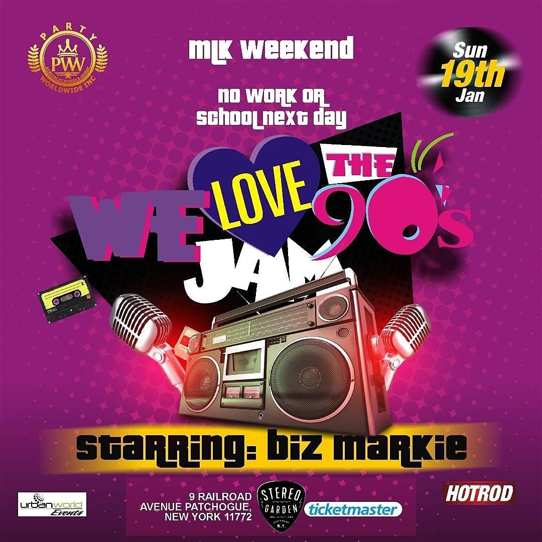 MLK WEEKEND WE LOVE The 90s W BIZ MARKIE STEREO GARDEN Stereo mlk-weekend-we-love-the-90s-w-biz-markie-stereo-garden-stereo
