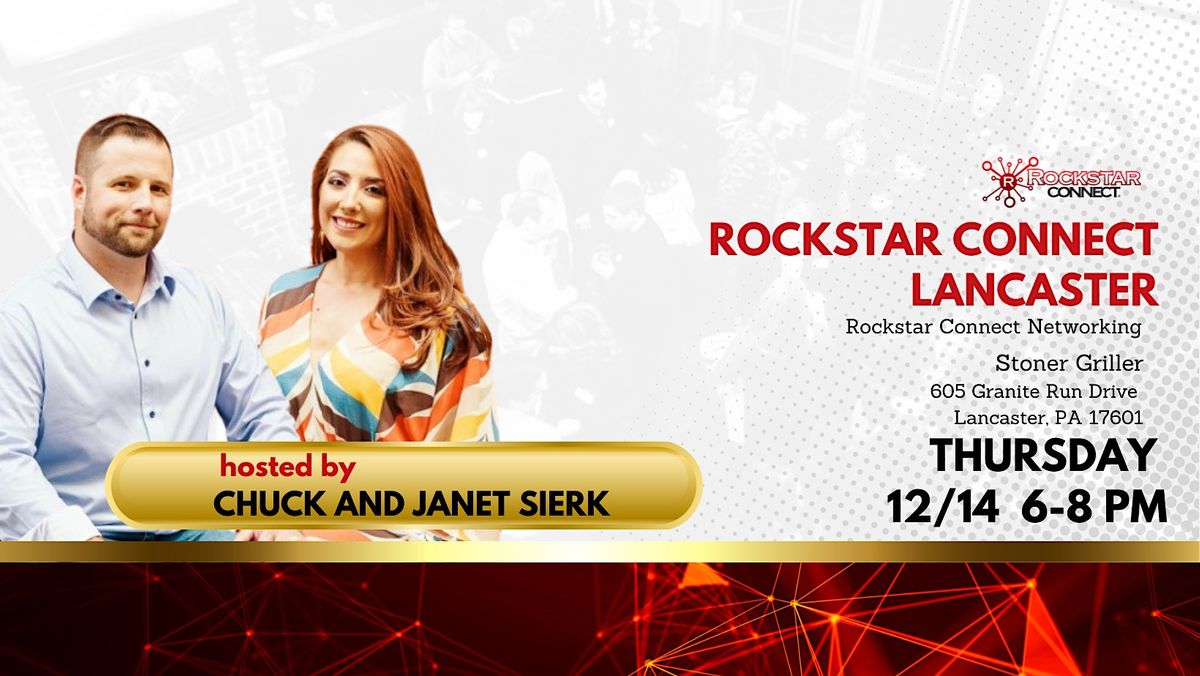 Free Rockstar Connect Lancaster Networking Event (December, Lancaster