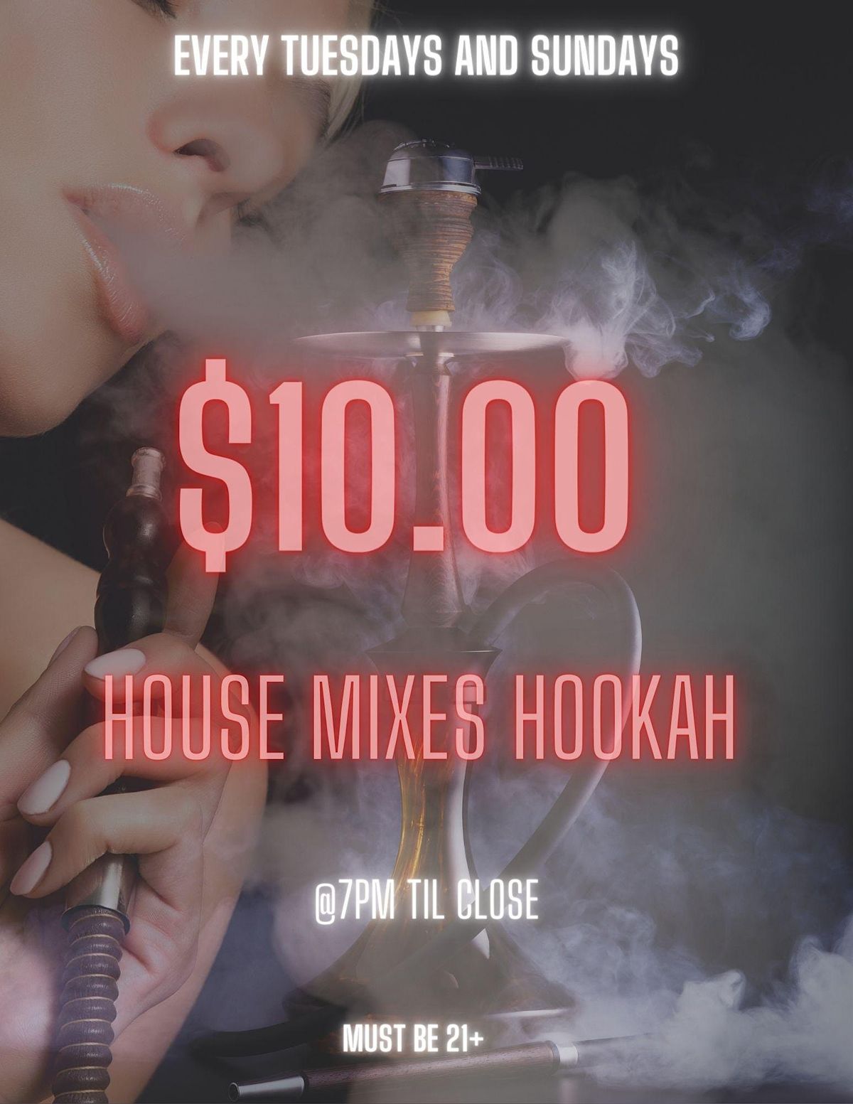 MEDINA CHILLAX NIGHTS 10.00 HOOKAH , Medina Mediterranean Kitchen and Lounge, Henderson