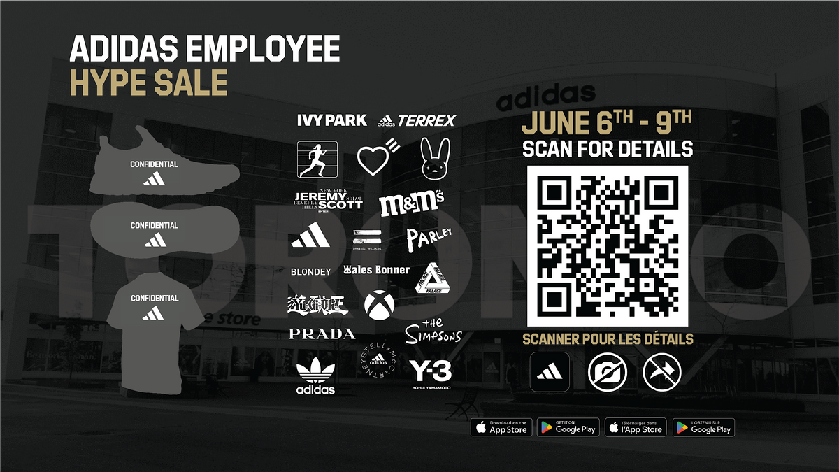 Adidas sales canada sales