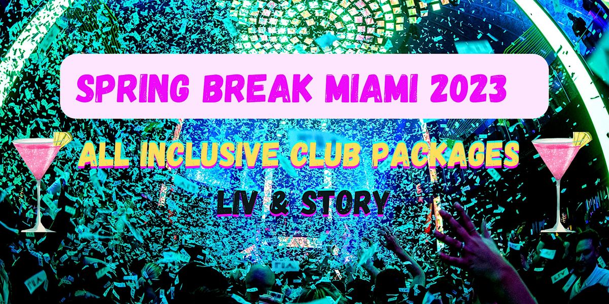 SPRING BREAK MIAMI 2023 l VIP Packages, Ocean Drive, Miami