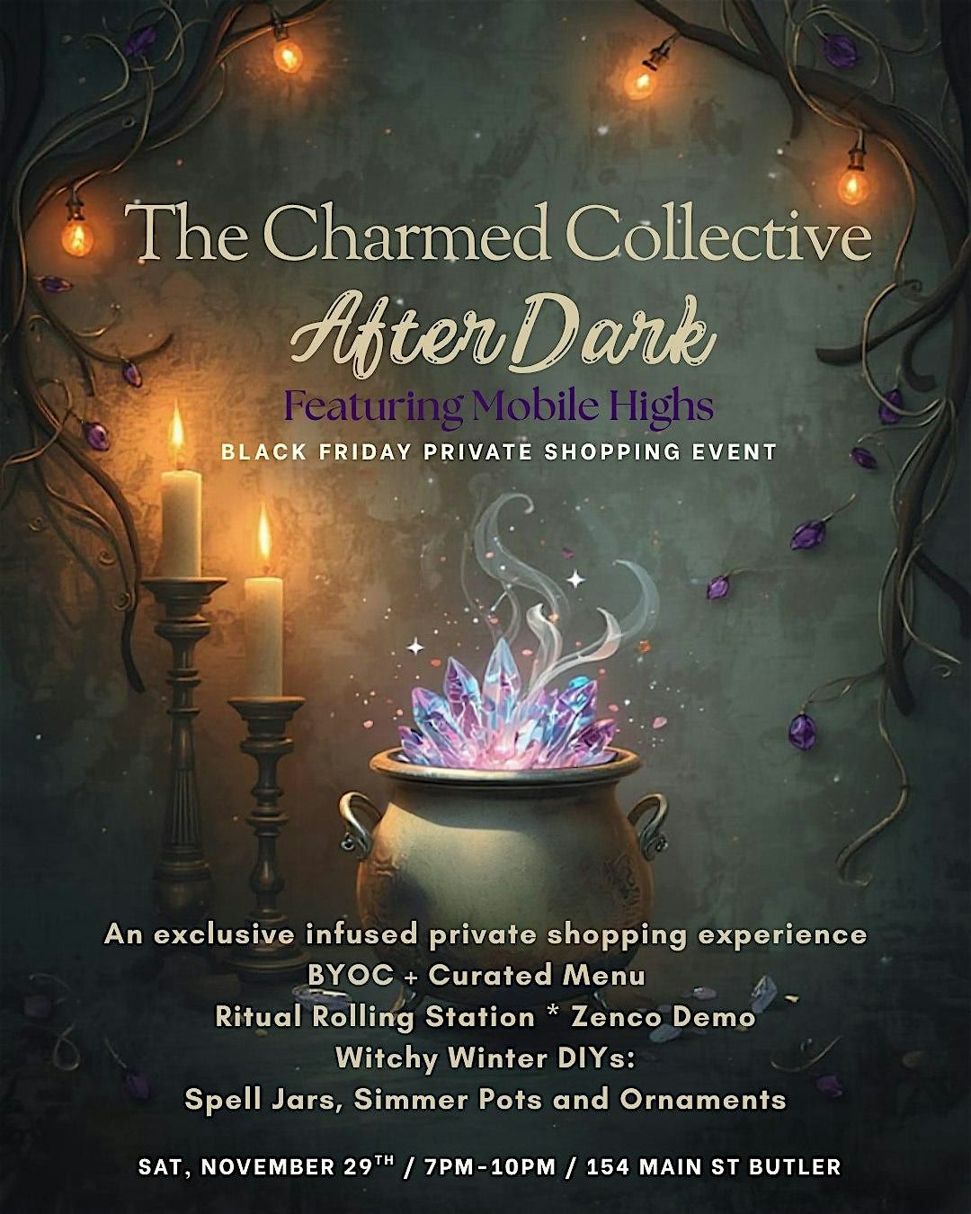 The Charmed Collective AFTER DARK! Featuring: Mobile Highs, 29 November | Event in Butler | AllEvents