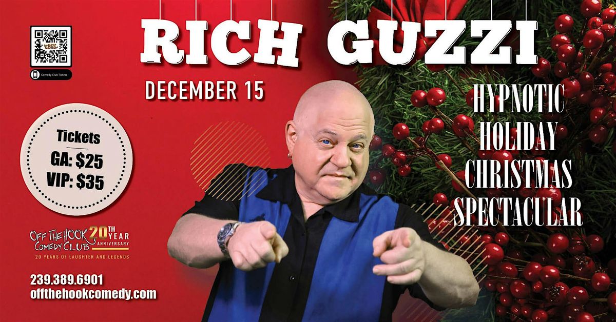 Hypnotic Comedian Rich Guzzi Live In Naples, Florida!, 15 December | Event in Naples | AllEvents