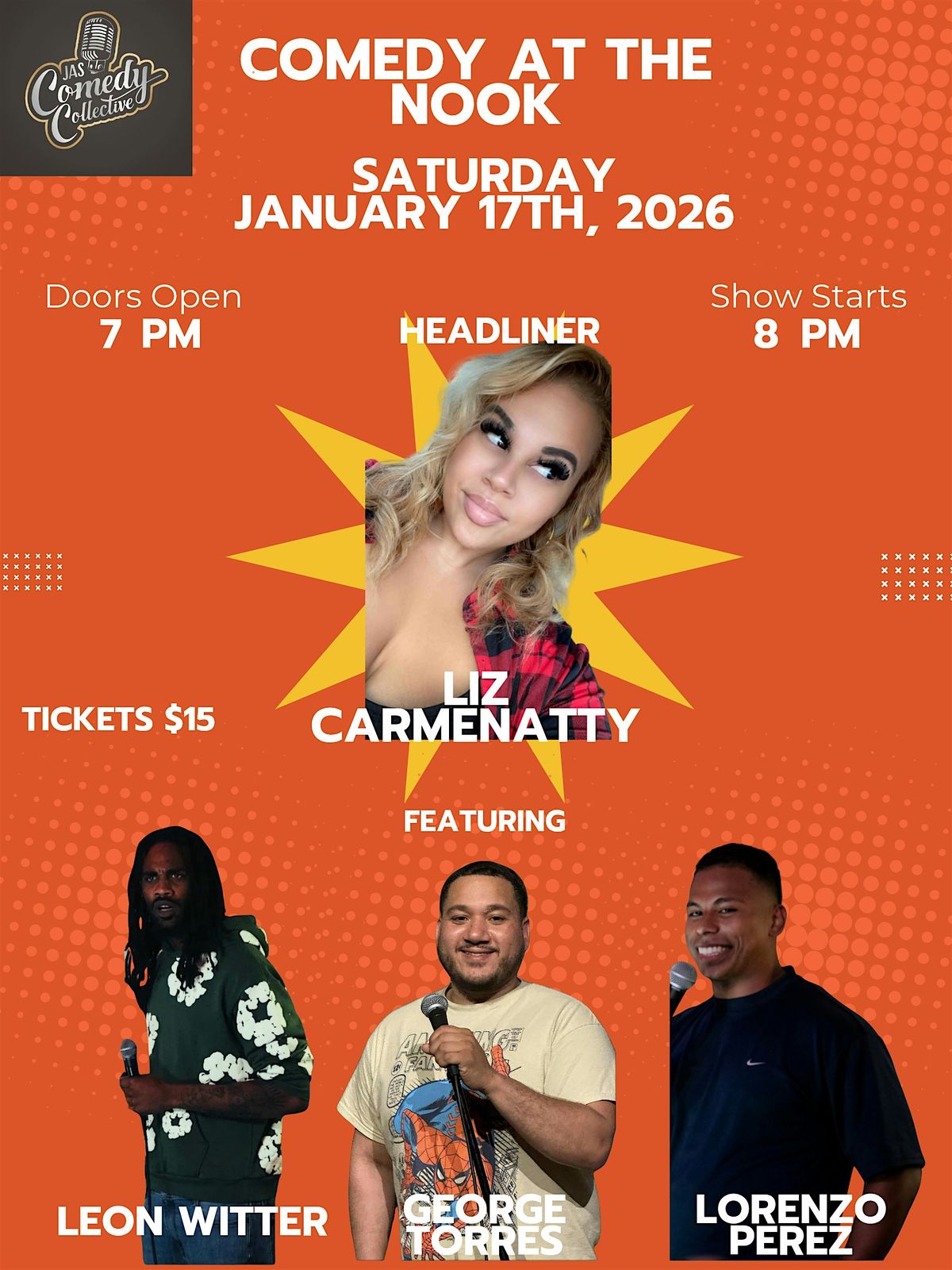 LAUGHTER AT THE NOOK, 17 January | Event in Westfield | AllEvents