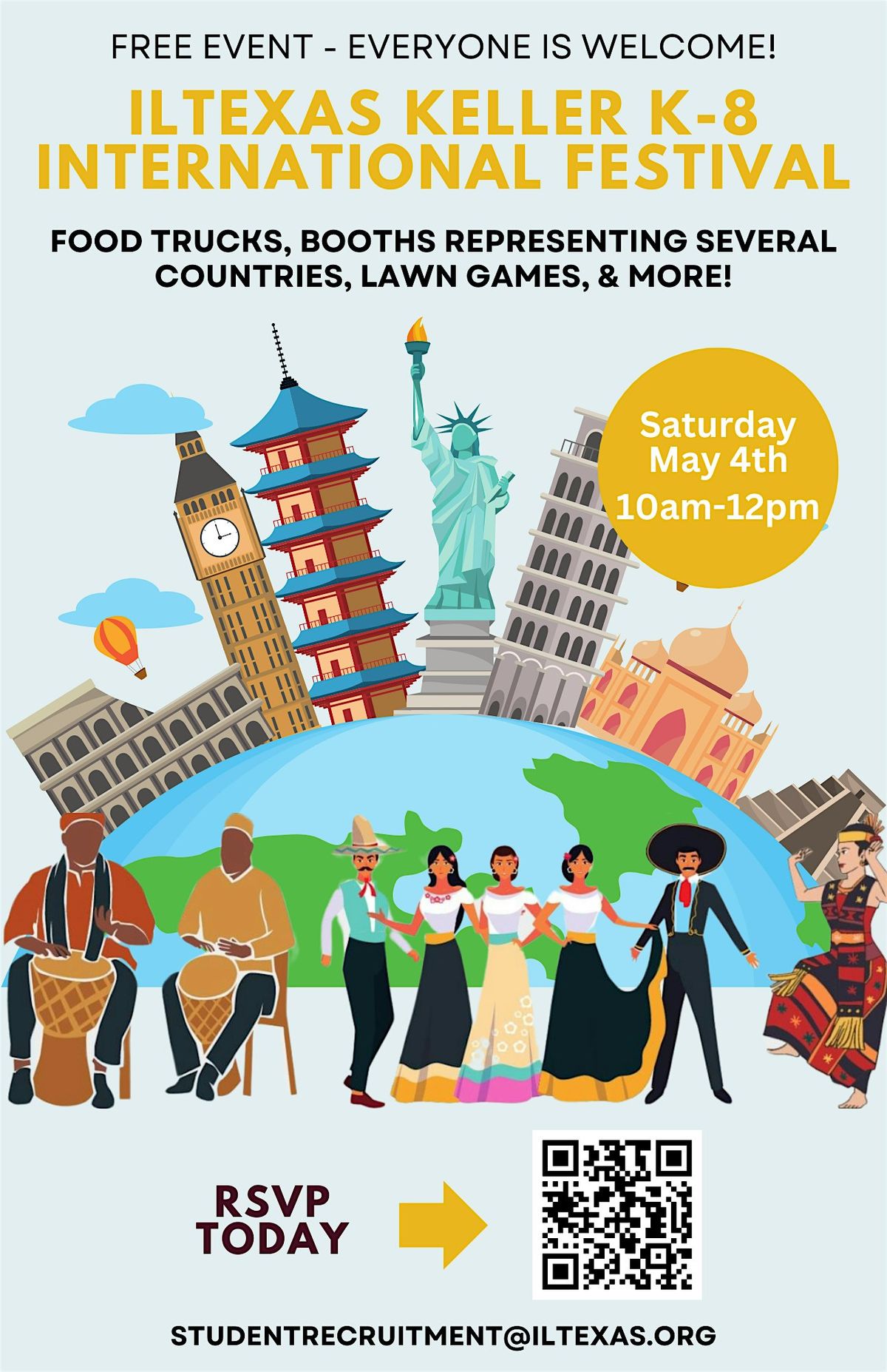 ILTexas Keller K-8 International Festival, ILTexas Keller K-8, Fort Worth,  4 May 2024 | AllEvents.in