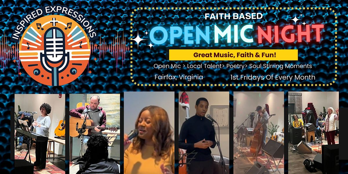 Faith Based Open Mic Night | Event in Fairfax | AllEvents