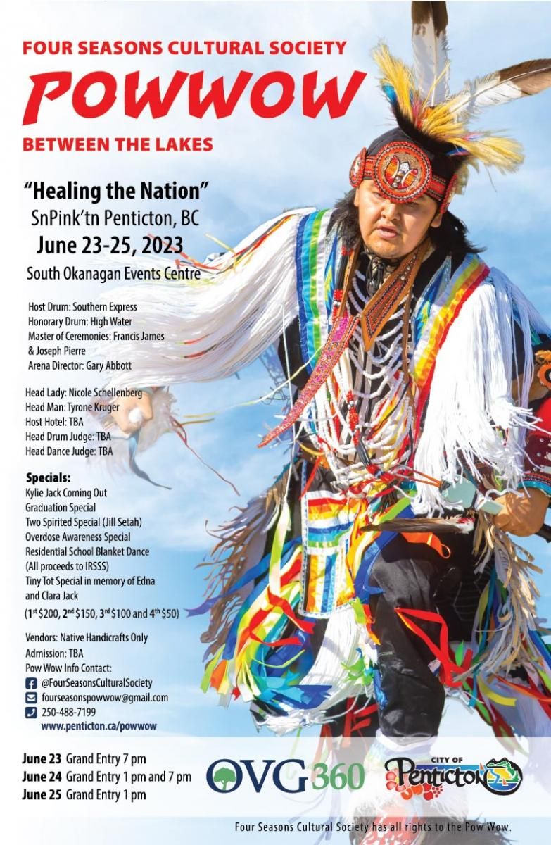 Pow Wow Between the Lakes - Saturday, 18 July | Event in Penticton | AllEvents
