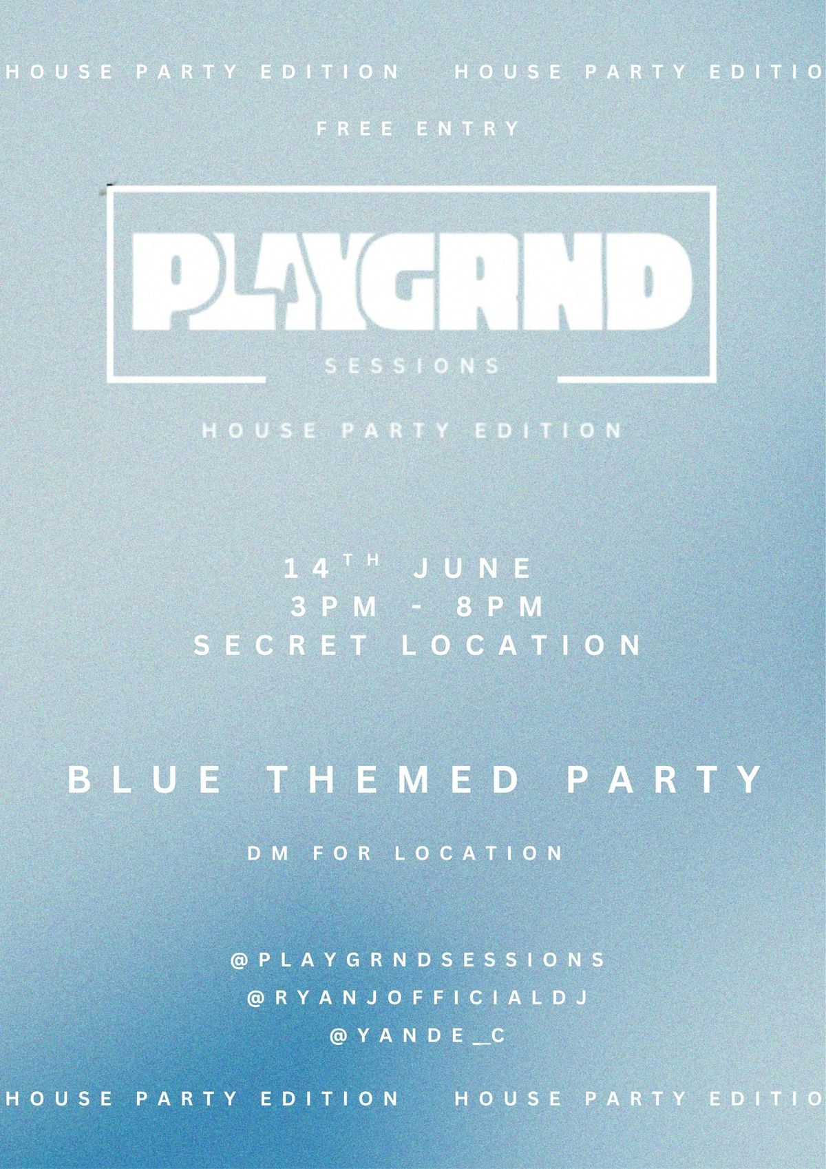 Blue themed party, 14 June | Event in Coventry | AllEvents