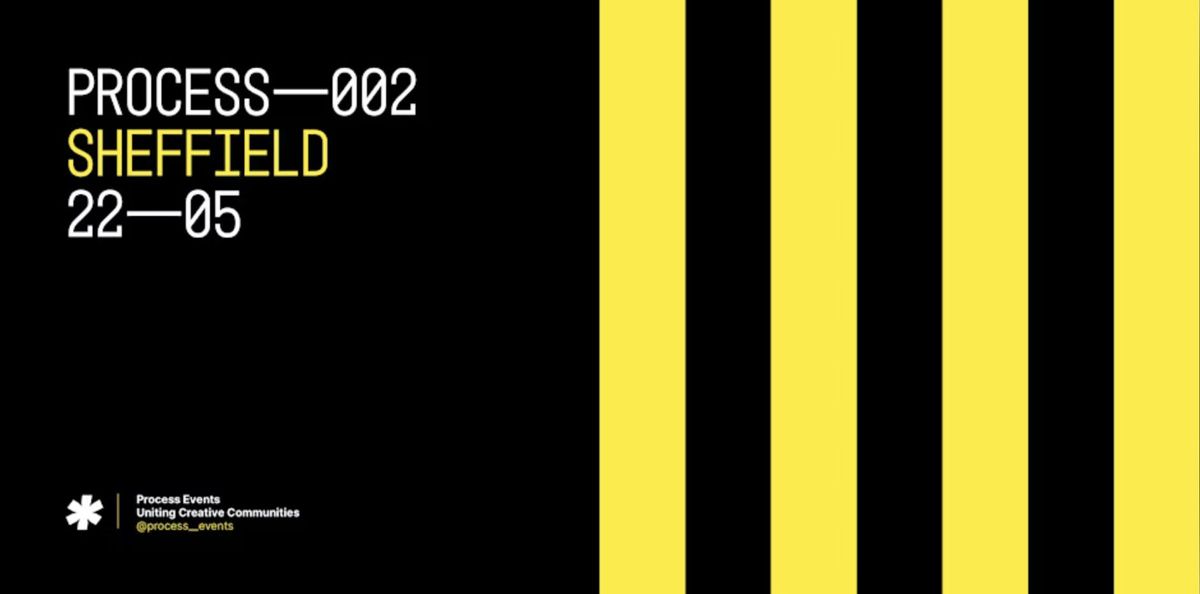 Process Events 002, 22 May | Event in Sheffield | AllEvents