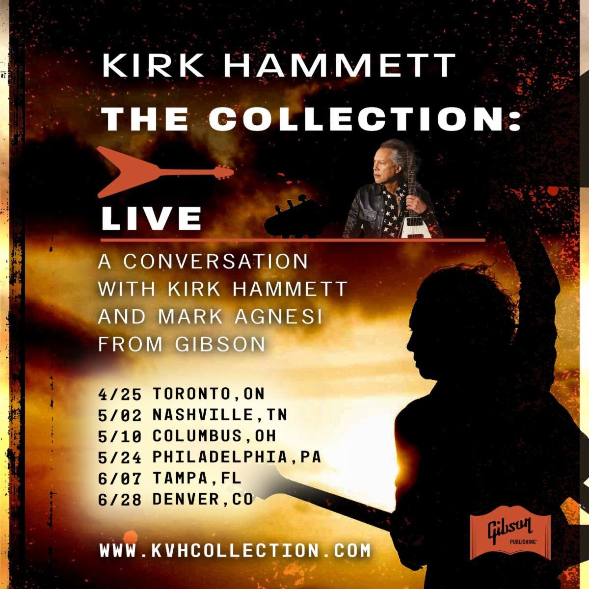 A Conversation with Kirk Hammett & Mark Agnesi, 6 June | Event in Tampa | AllEvents