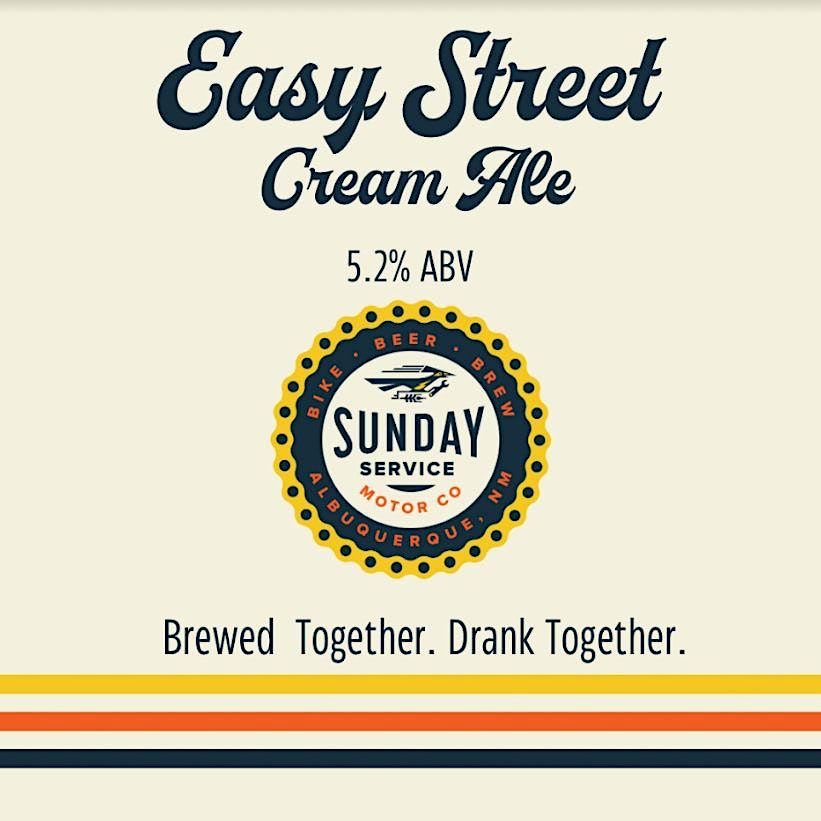 Sunday Service Beer Release Come celebrate with food, music and BEER