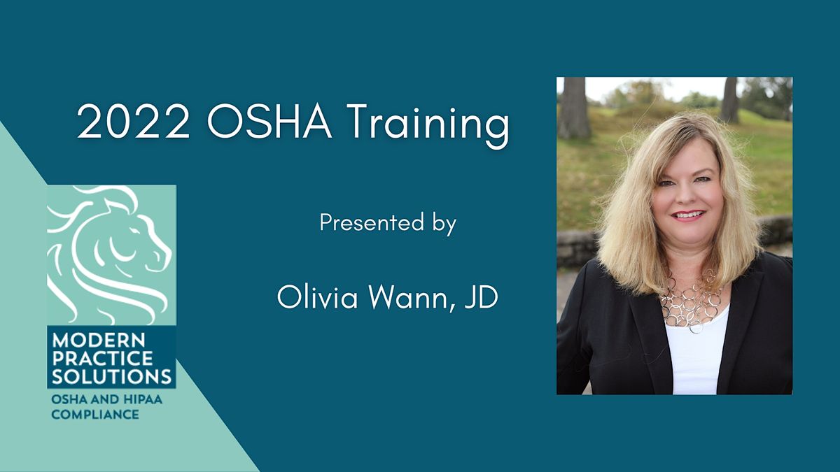 2022 OSHA Training for Dental Offices, December 11 to December 12 Online Event AllEvents.in