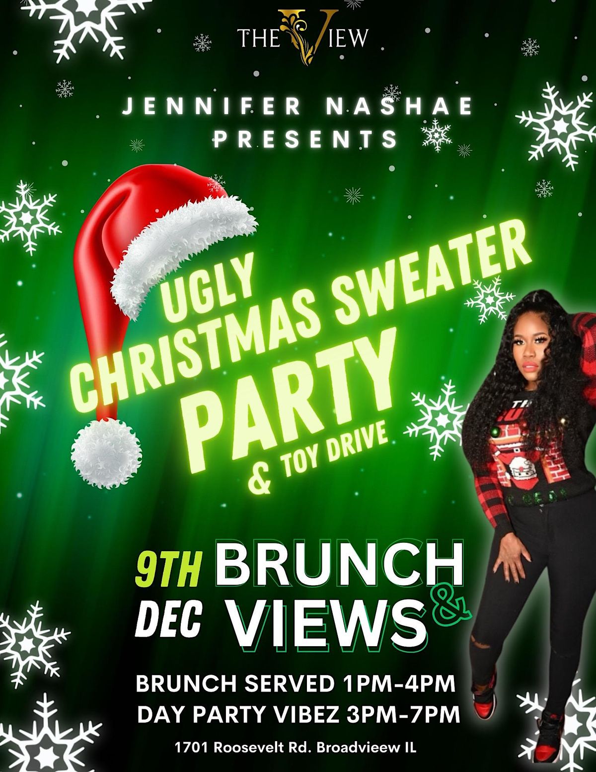 BRUNCH & VIEWS( UGLY CHRISTMAS SWEATER& TOY DRIVE EDITION), The View