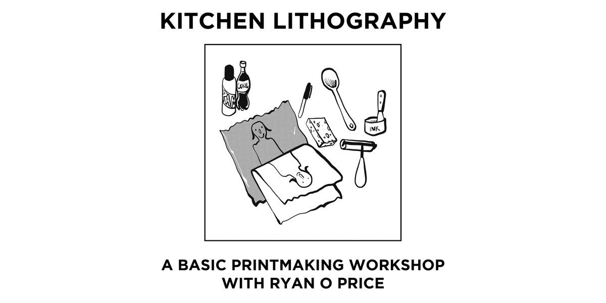 Kitchen Lithography Printmaking, The Cottage at Lake Lily, Maitland