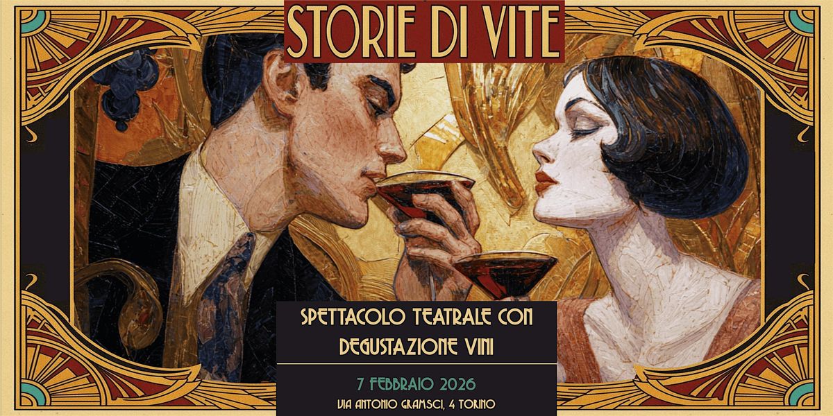 Storie di vite, 7 February | Event in Torino | AllEvents