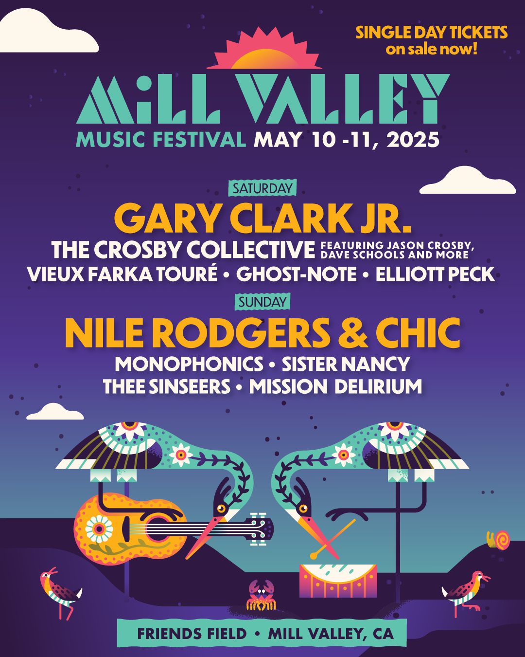 Mill Valley Music Festival - Sunday at Friends Field - Mill Valley, 11 May | Event in Mill Valley | AllEvents