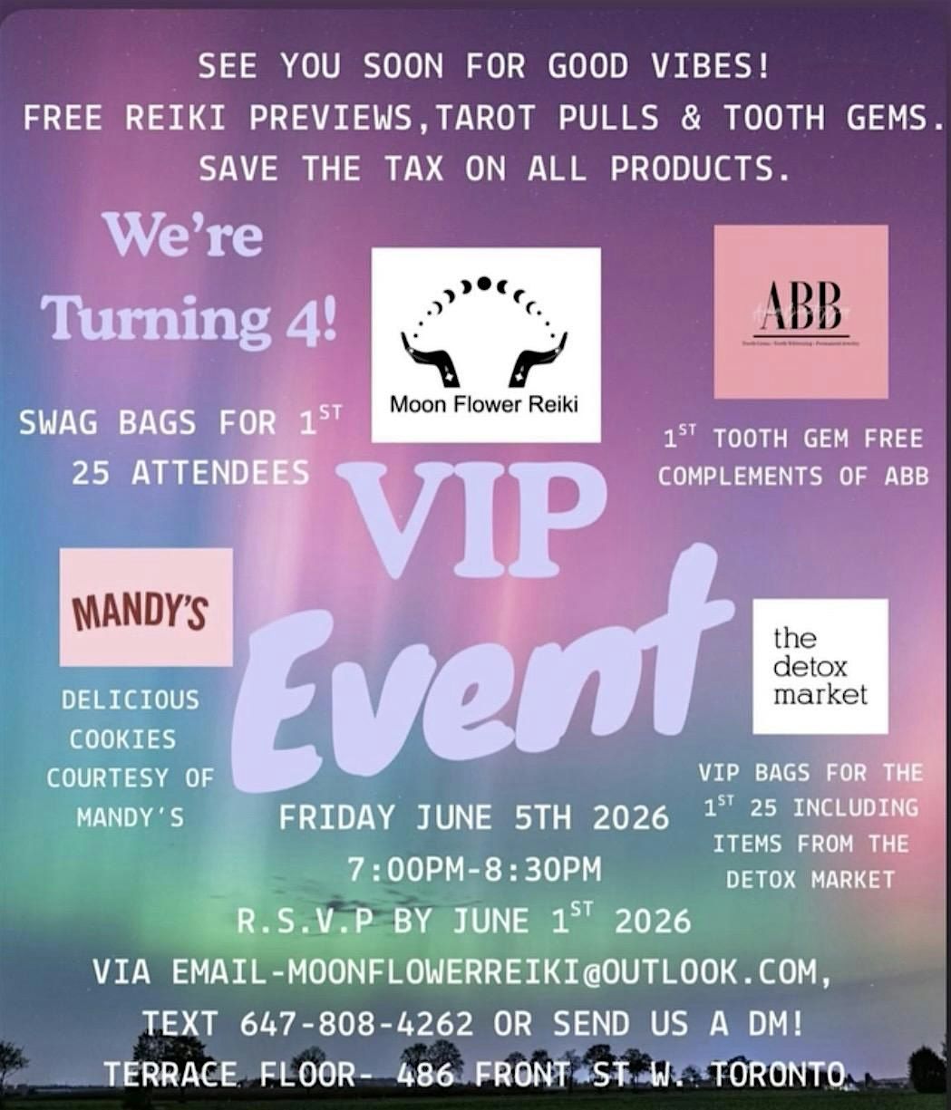 Moon Flower Reiki VIP NIGHT – Things to Do in Toronto | AllEvents