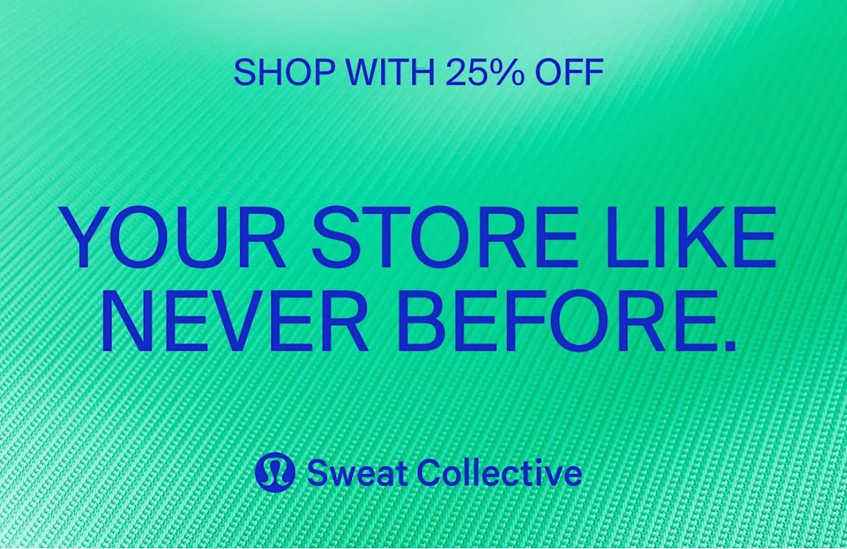 lululemon South Coast Plaza Sweat Collective Private Shop, lululemon