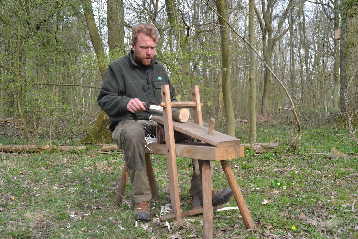 Introduction to Green Woodworking, Manor Wood, Huntingdon, October 1