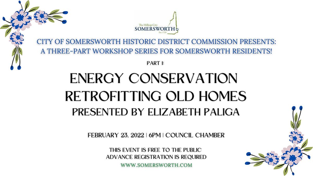 Energy Conservation Retrofitting Old Homes City Hall