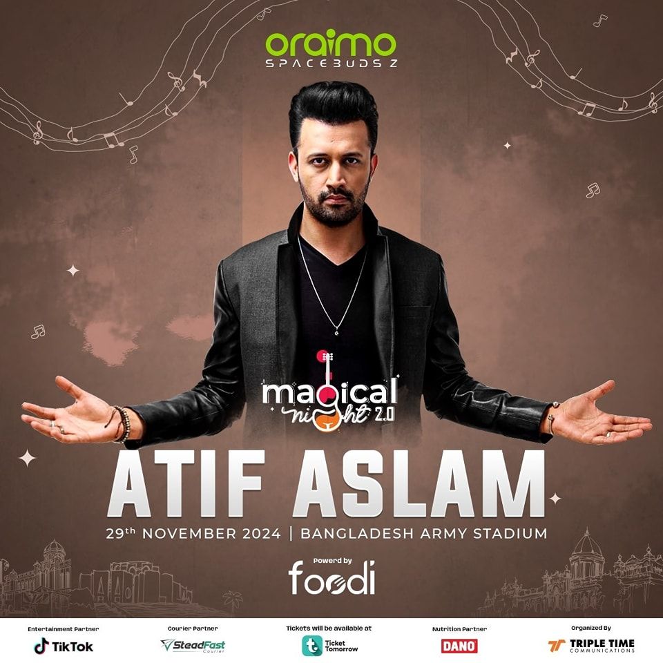 Atif Aslam at Scotiabank Arena, 7 September | Event in Toronto | AllEvents
