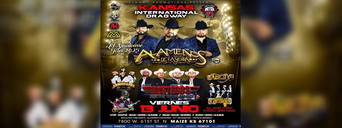 ALAMEÑOS DE LA SIERRA, LOS AUSTEROS DE DURANGO & MAS, 13 June | Event in Maize | AllEvents