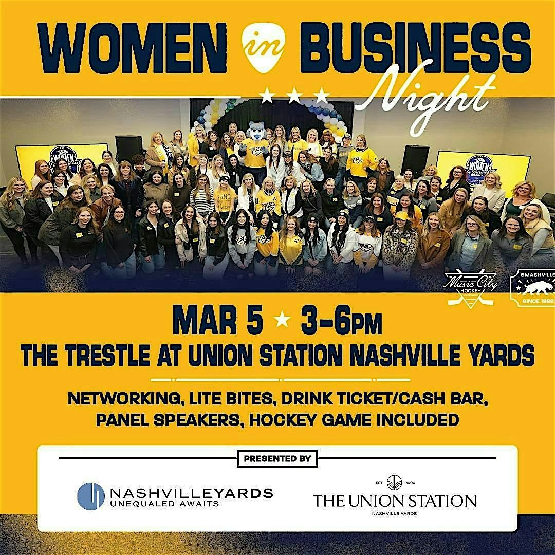 Women in Business Night, The Union Station Nashville Yards, Autograph ...